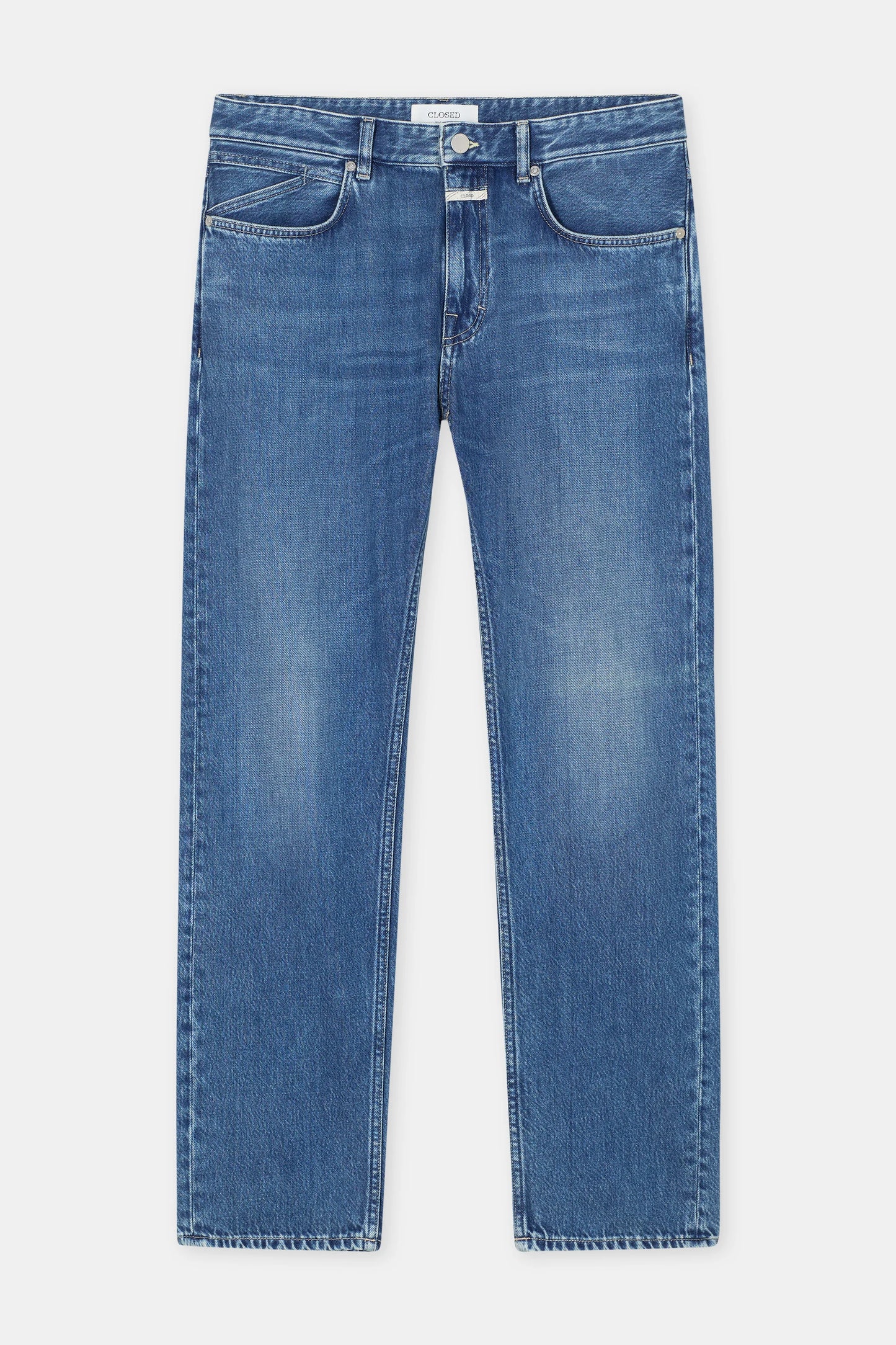 Closed Men's Cooper True Regular Jean - Mid Blue Dark Slate Blue