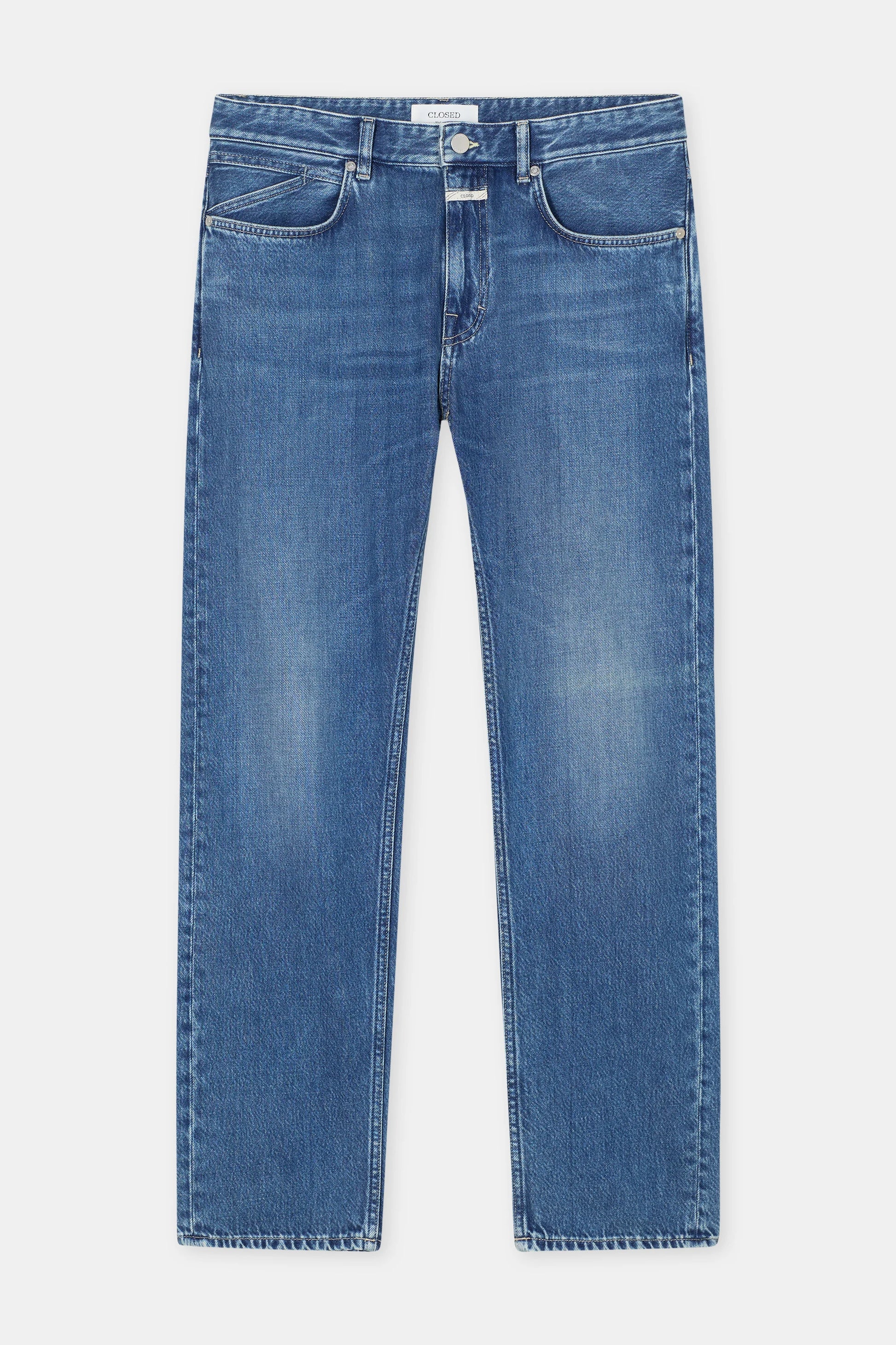 Closed Men's Cooper True Regular Jean - Mid Blue Dark Slate Blue