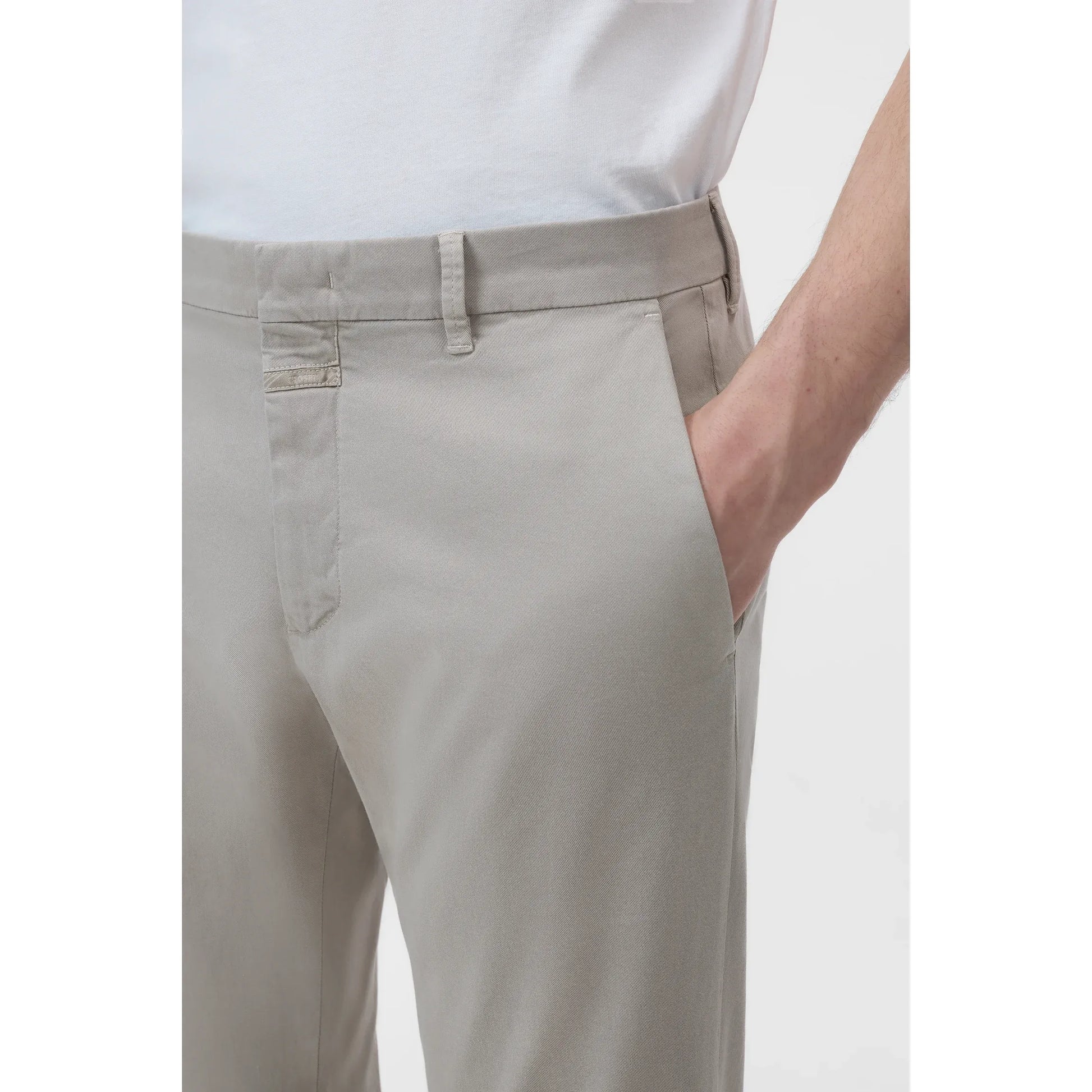 Clifton True Slim Pant - Mud Grey - DUNE + SALT