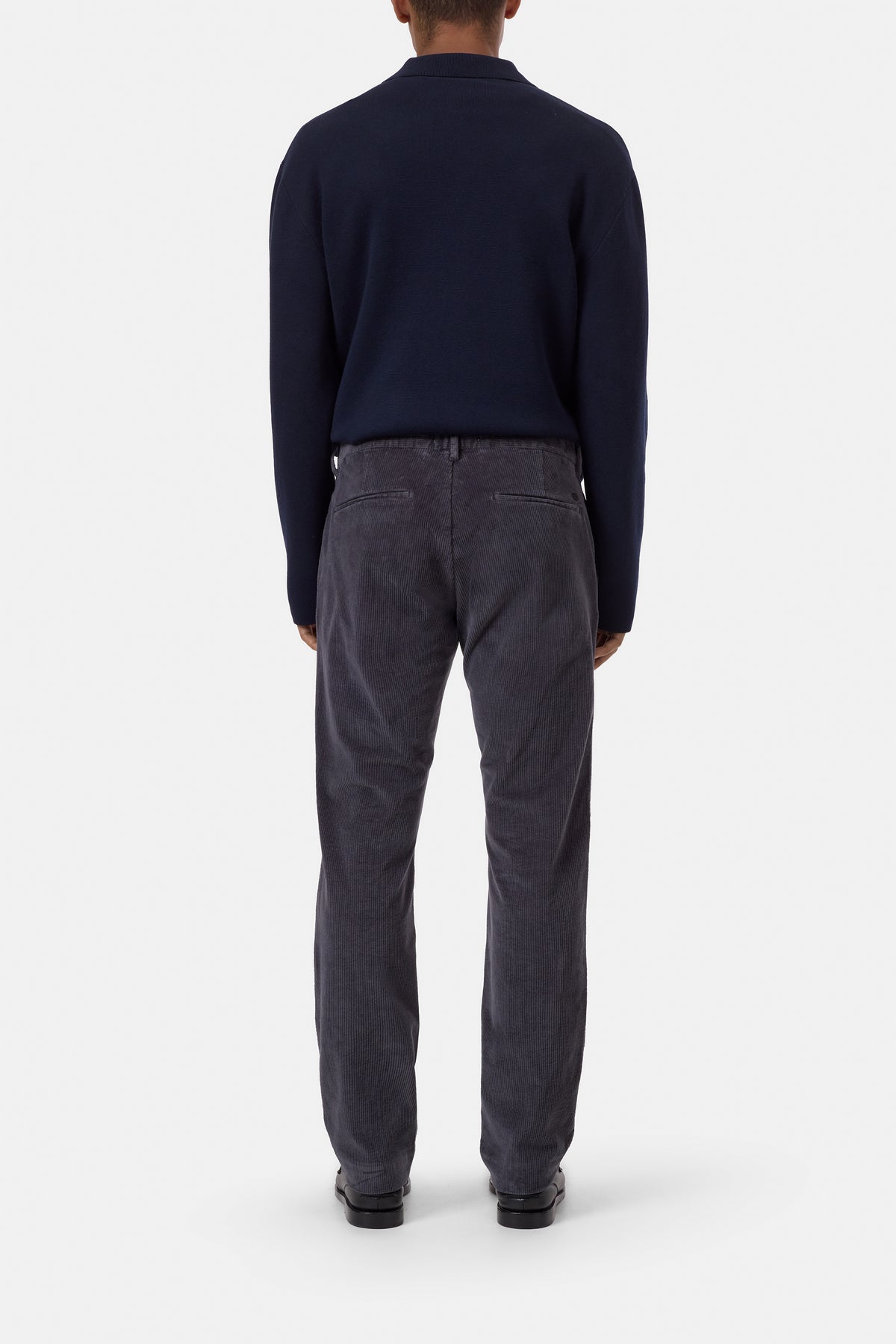 Closed Men's Clifton True Corduroy Pants - Shadow Blue Black