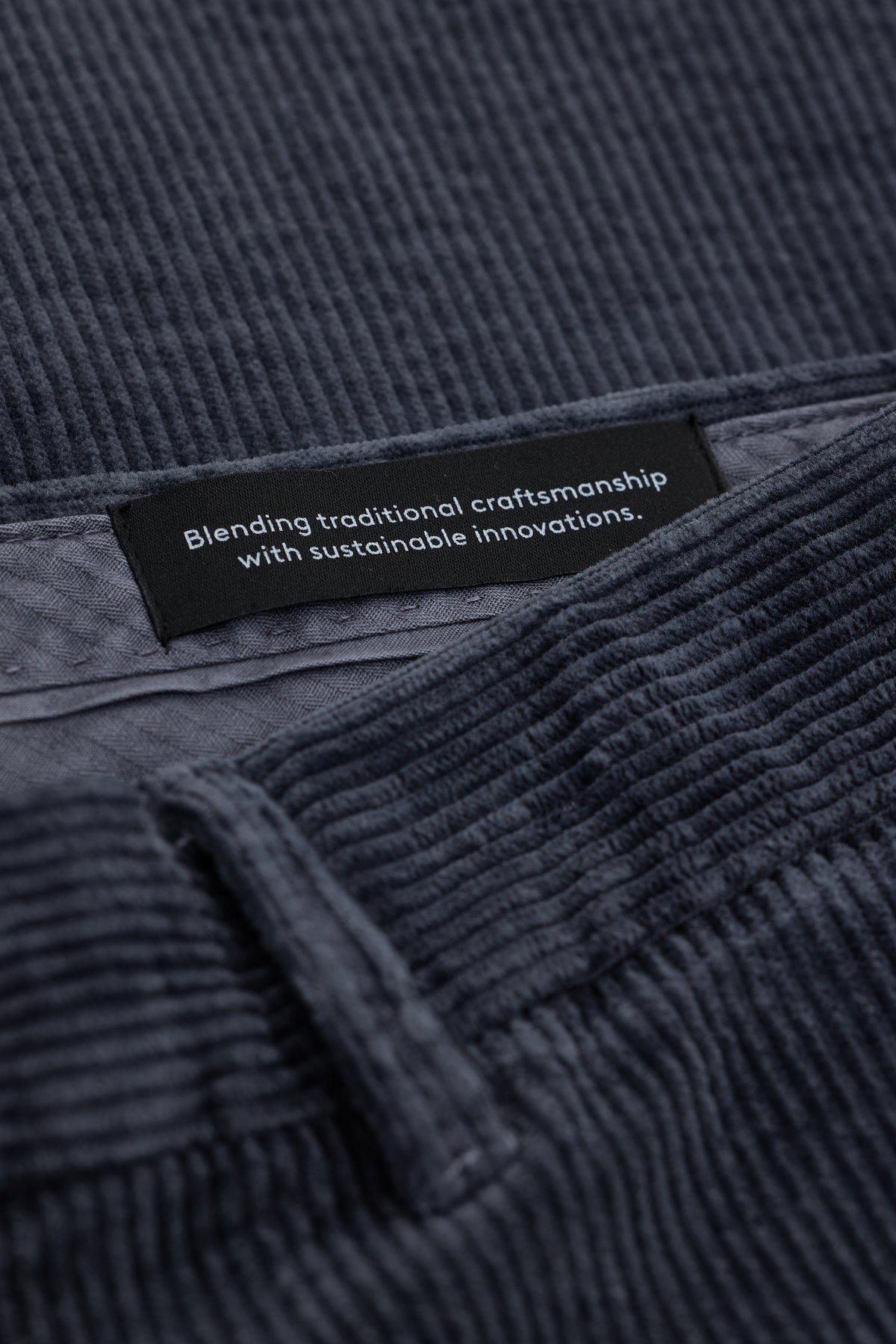Closed Men's Clifton True Corduroy Pants - Shadow Blue Dark Slate Gray