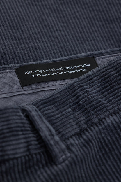 Closed Men's Clifton True Corduroy Pants - Shadow Blue Dark Slate Gray
