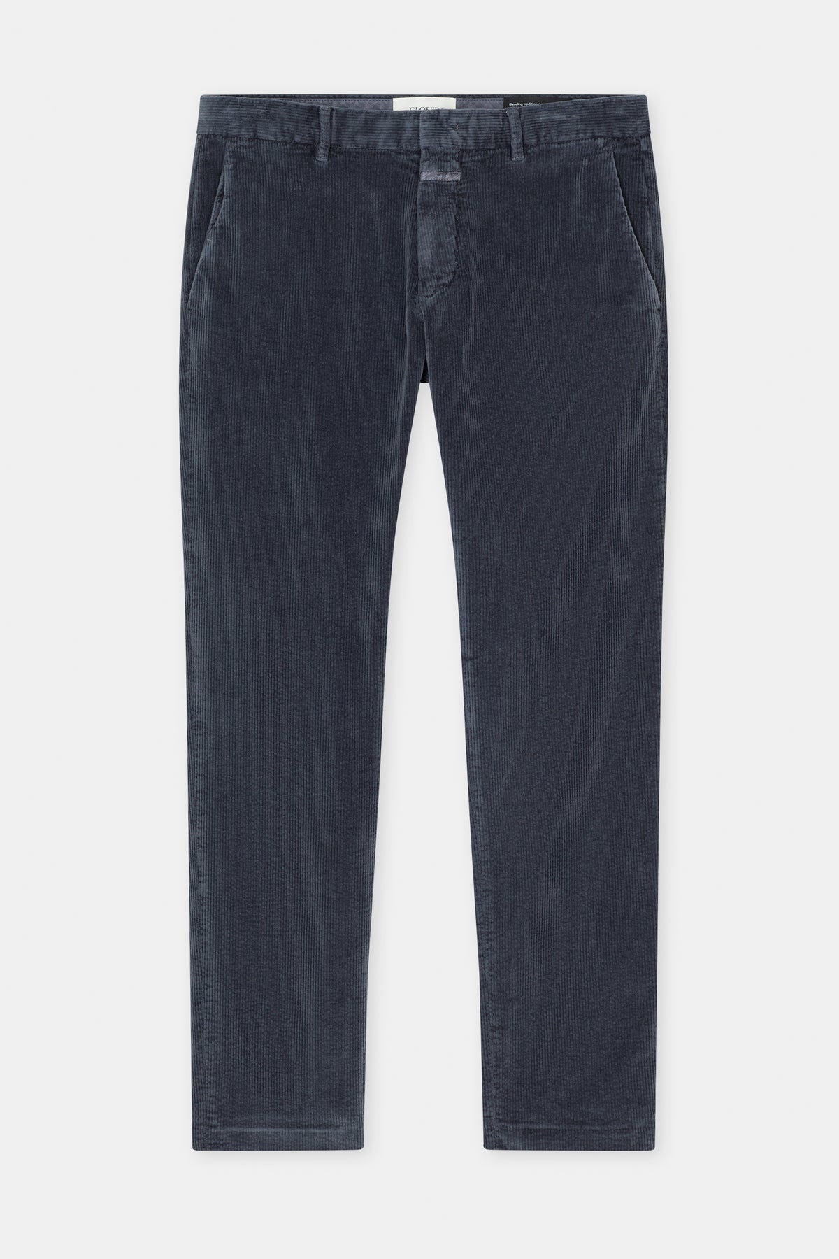 Closed Men's Clifton True Corduroy Pants - Shadow Blue Dark Slate Gray