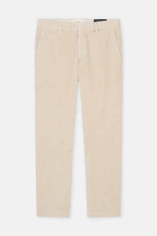 Closed Men's Clifton True Corduroy Pants - Almond Cream Gray