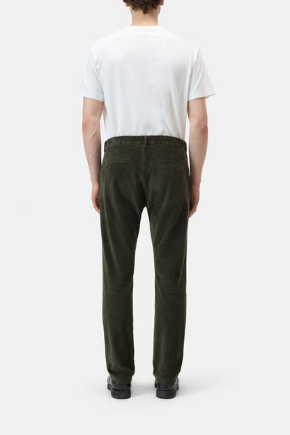 Clifton True Corduroy - Dark Olive Green
