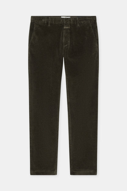 Clifton True Corduroy - Dark Olive Green