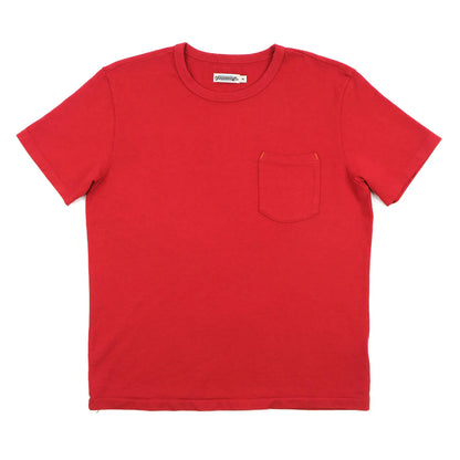 13 Ounce Pocket T-Shirt - Red - DUNE + SALT