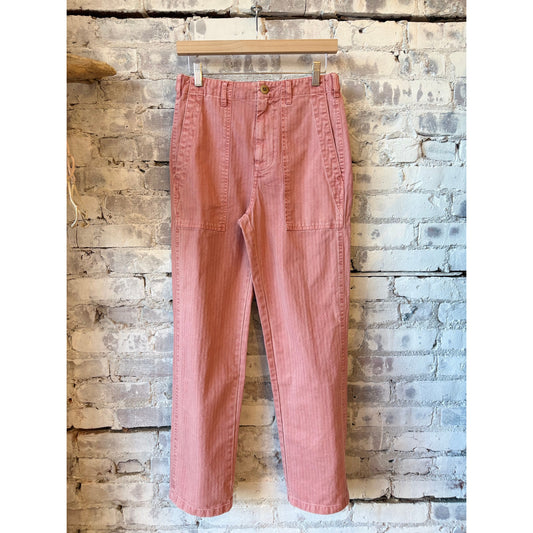 Neil Pant in Herringbone - Ash Rose - DUNE + SALT