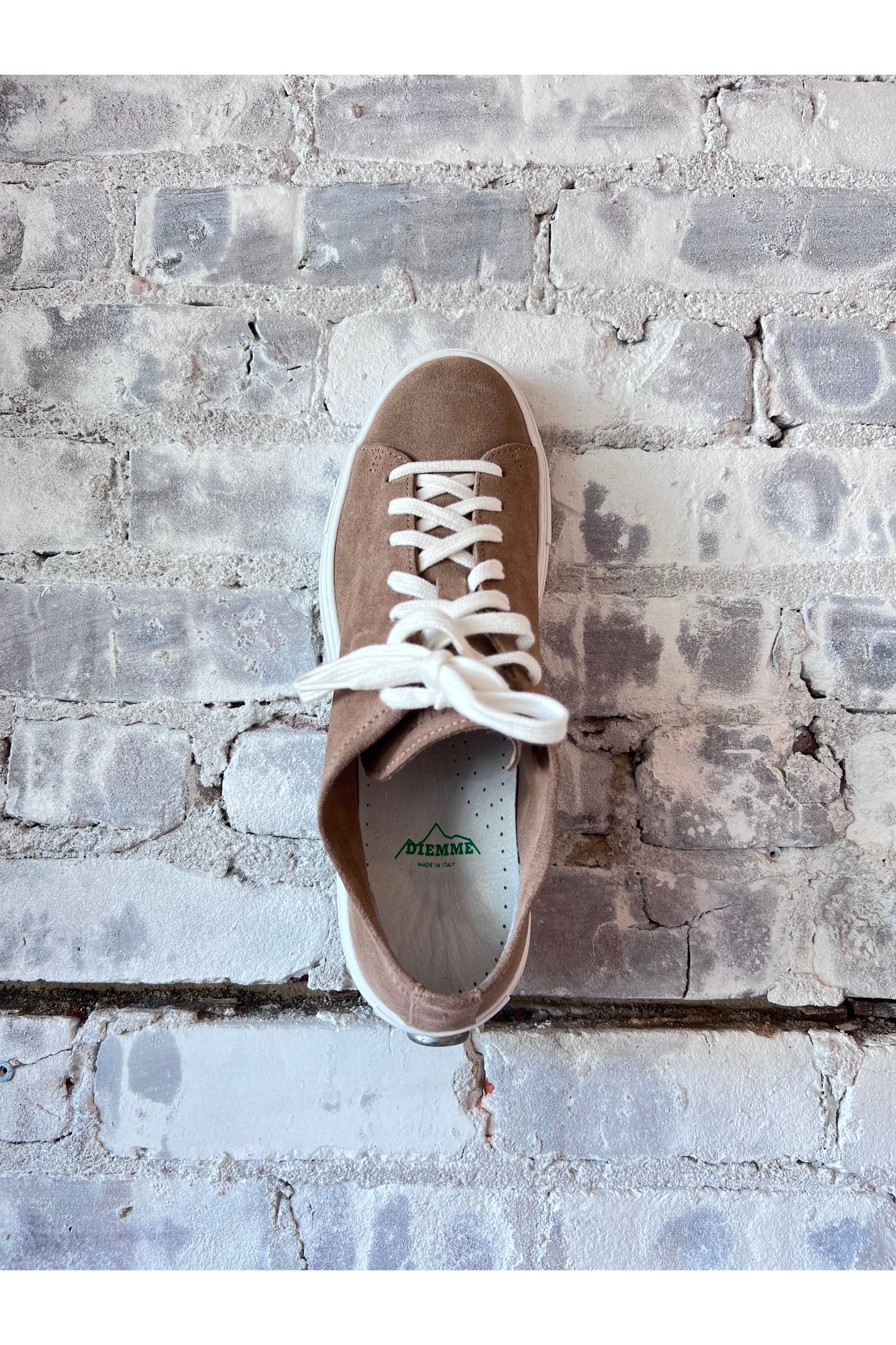 Loria Suede Low Sneaker - Taupe - DUNE + SALT