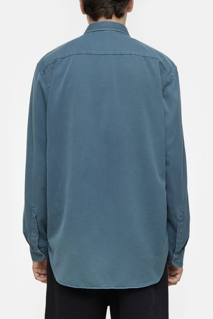 Formal Army Shirt - Graphite Blue - DUNE + SALT