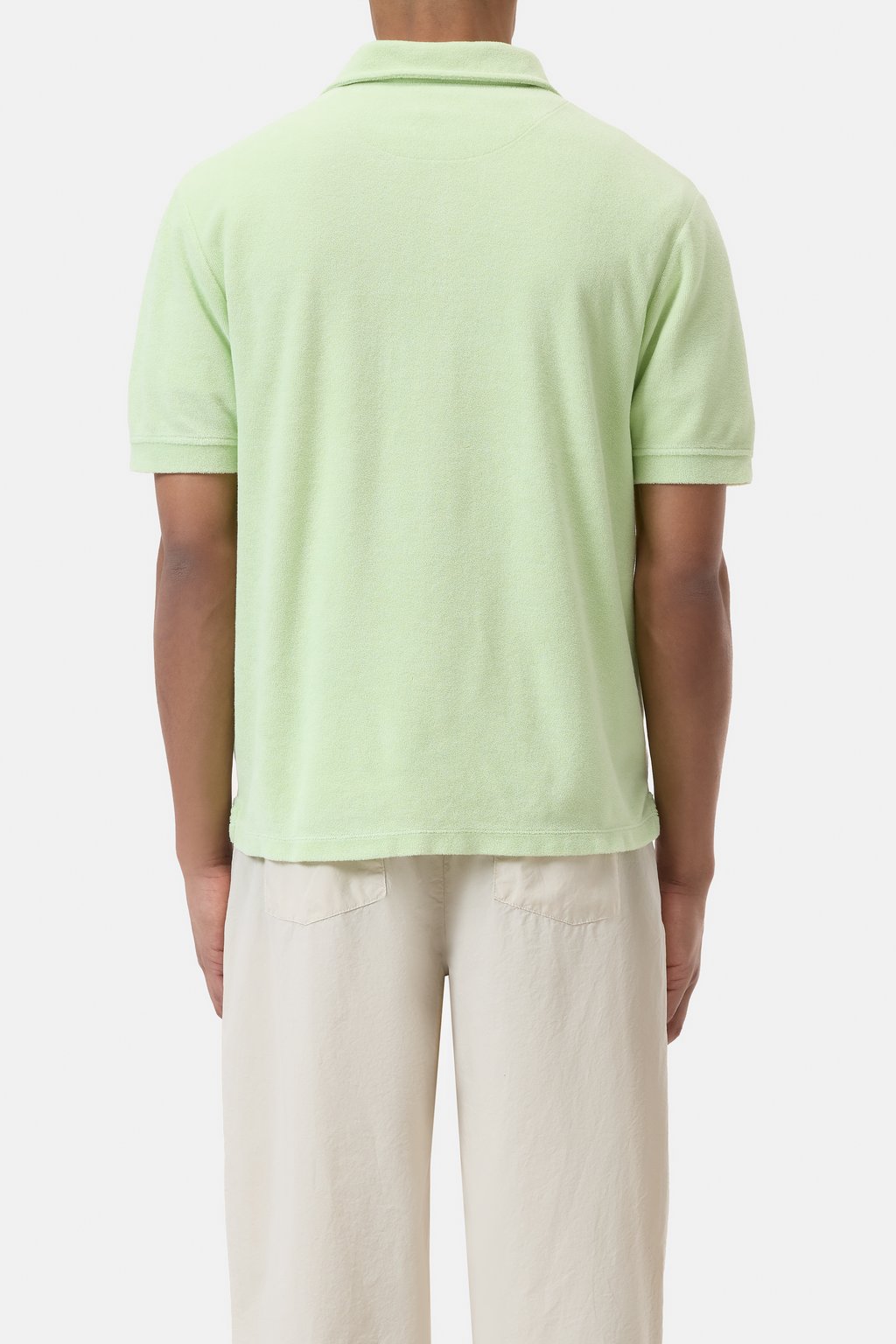 Polo Collar Shirt - Bud Green - DUNE + SALT