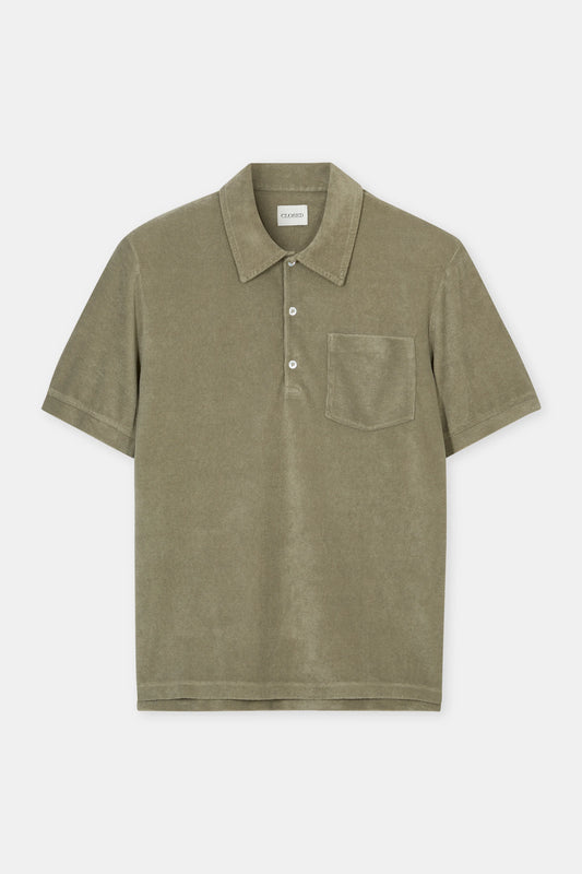 Short Sleeve Polo - Pebble Grey