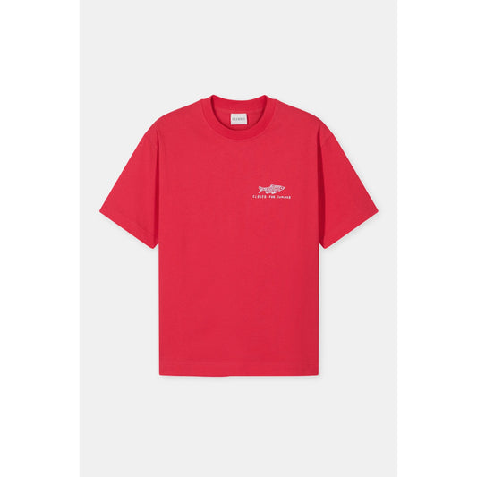 "Closed For Summer" Fish T-Shirt - Laser Red - DUNE + SALT