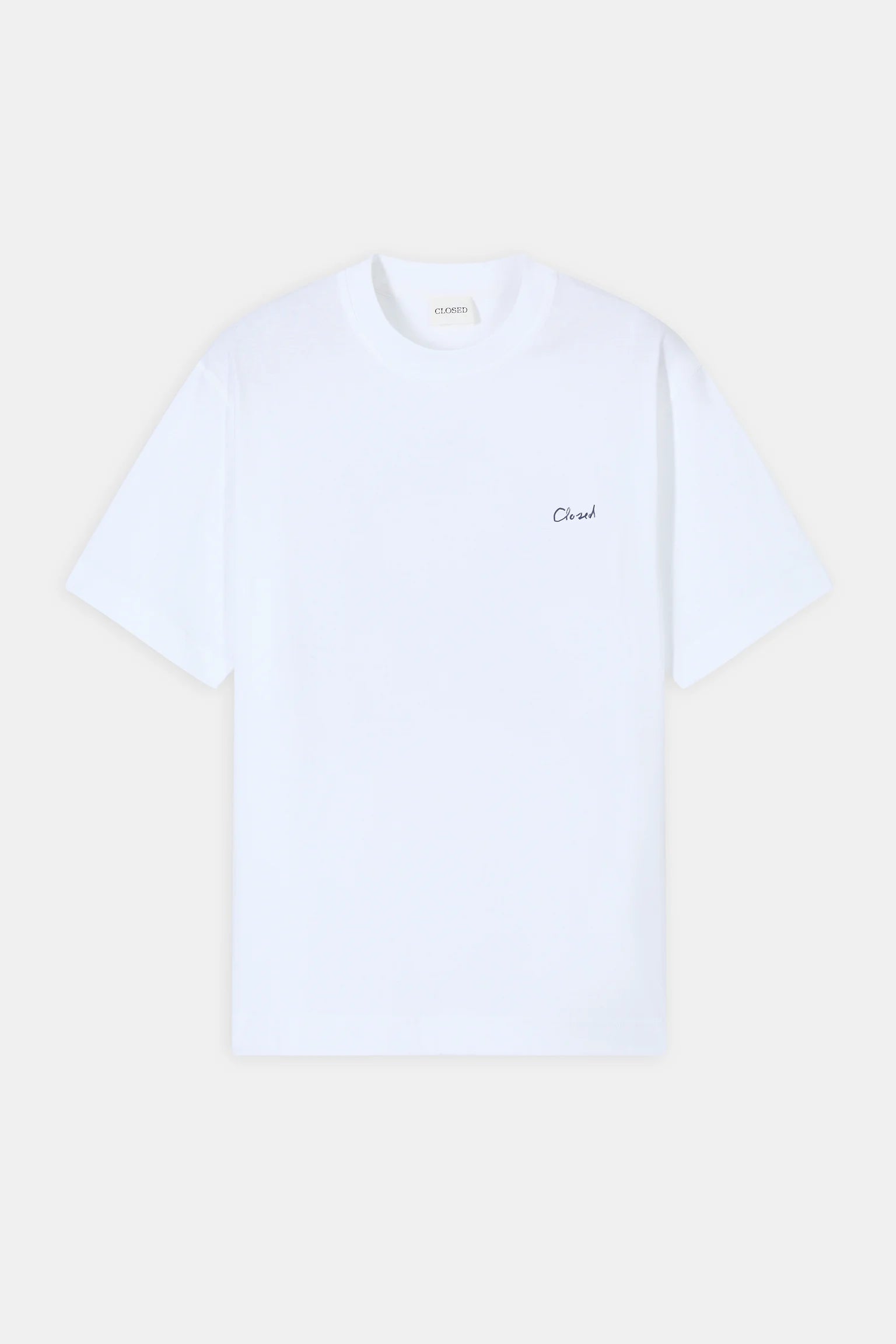 "Greece Print" Organic Cotton Printed T-Shirt - White - DUNE + SALT