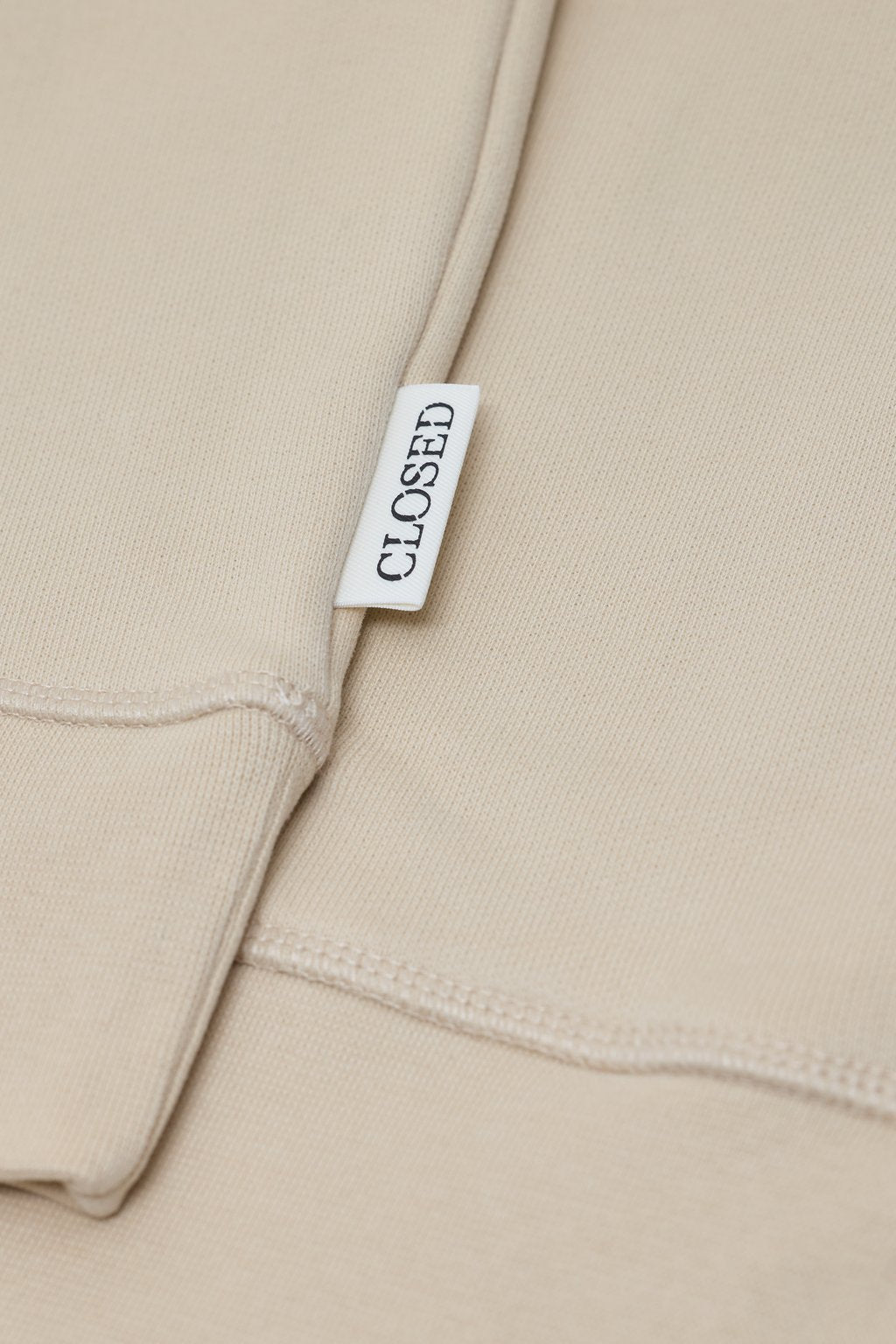 Closed Men's Crewneck Sweatshirt - Almond Cream Gray