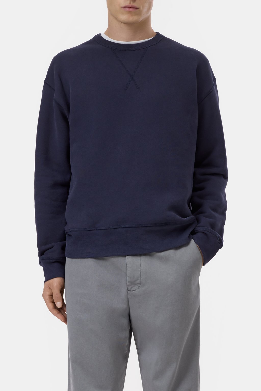 Closed Men's Crewneck Sweatshirt - Dark Night Dark Slate Gray