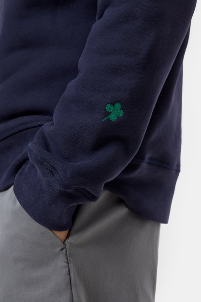Closed Men's Crewneck Sweatshirt - Dark Night Black