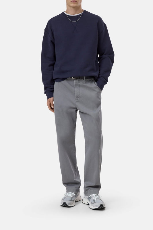 Closed Men's Crewneck Sweatshirt - Dark Night White Smoke
