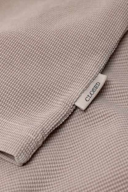 Cotton Polo Shirt - Clay Beige - DUNE + SALT