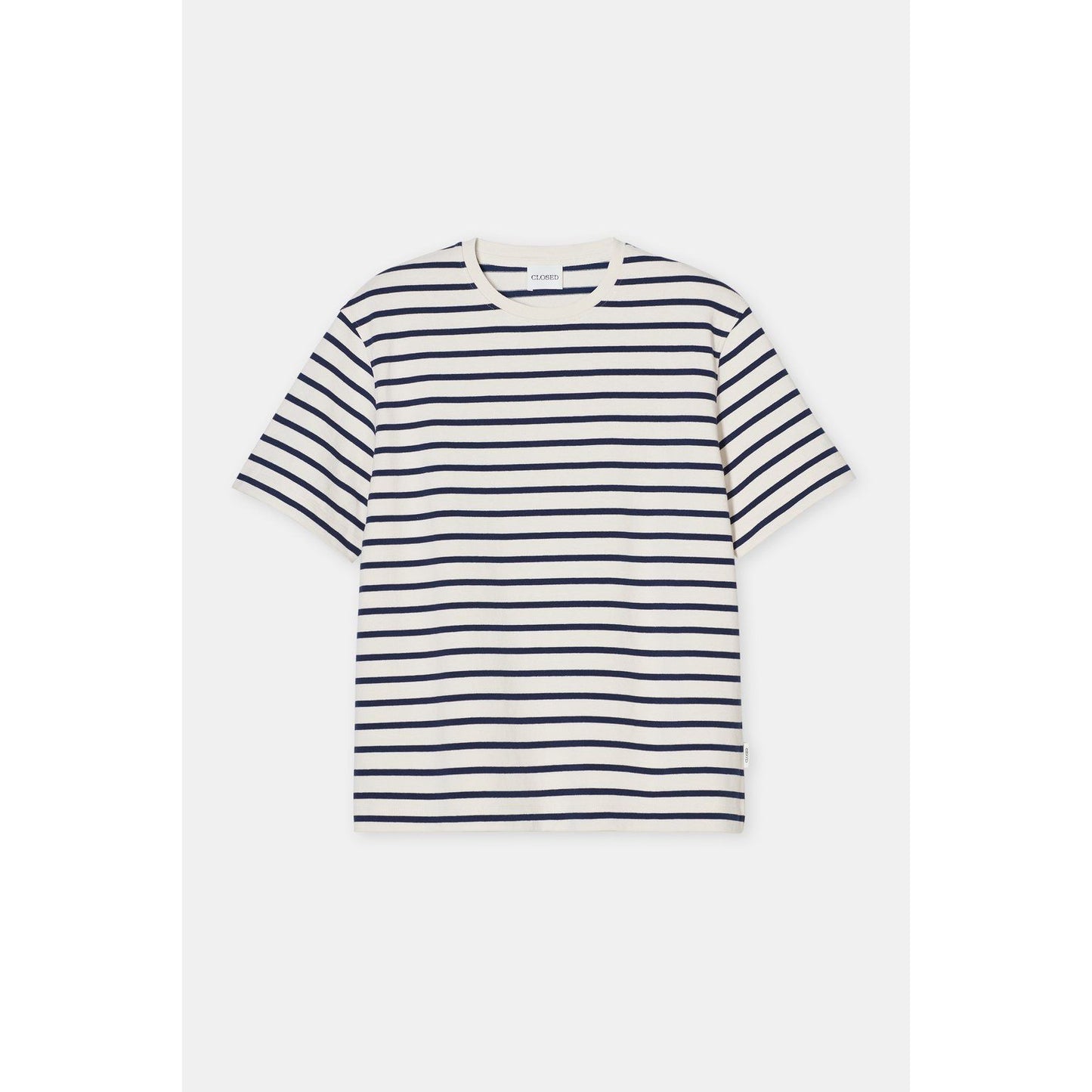 Cotton Striped T-Shirt - Ivory - DUNE + SALT