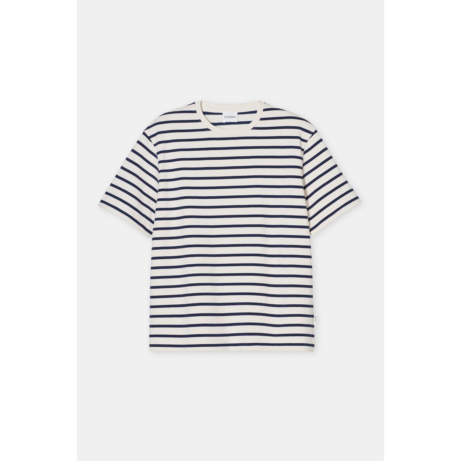 Cotton Striped T-Shirt - Ivory - DUNE + SALT