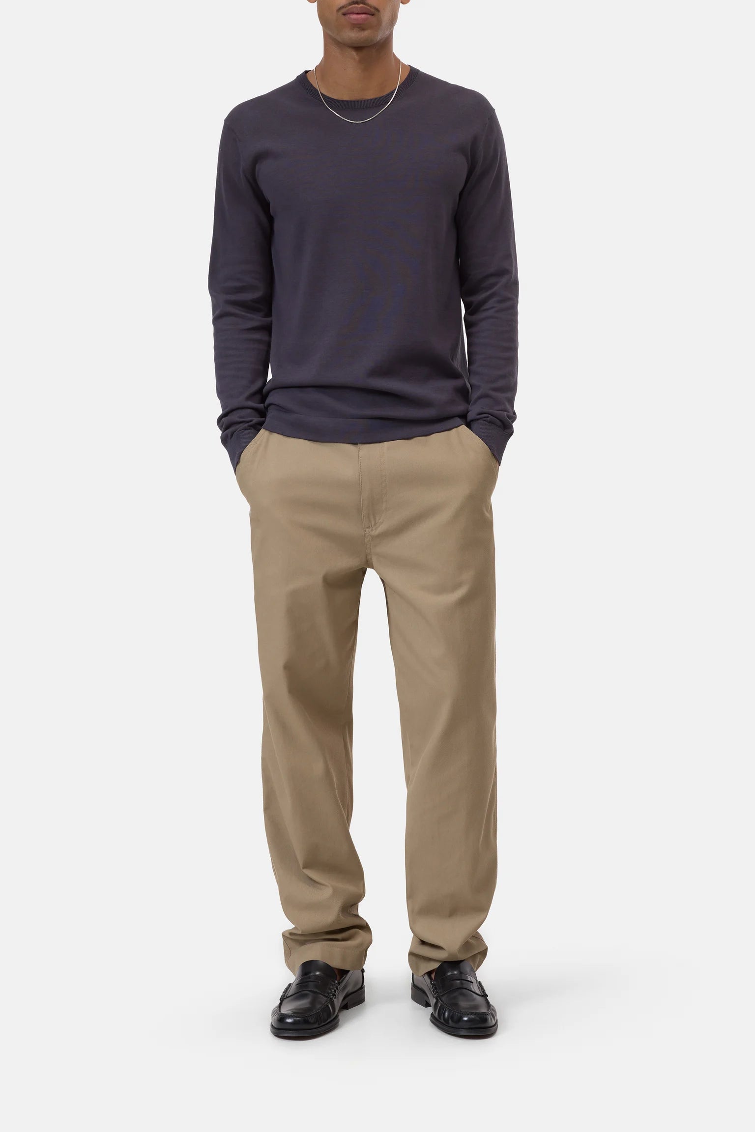 Cotton Jumper - Magma Black - DUNE + SALT