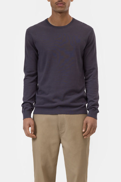 Cotton Jumper - Magma Black - DUNE + SALT