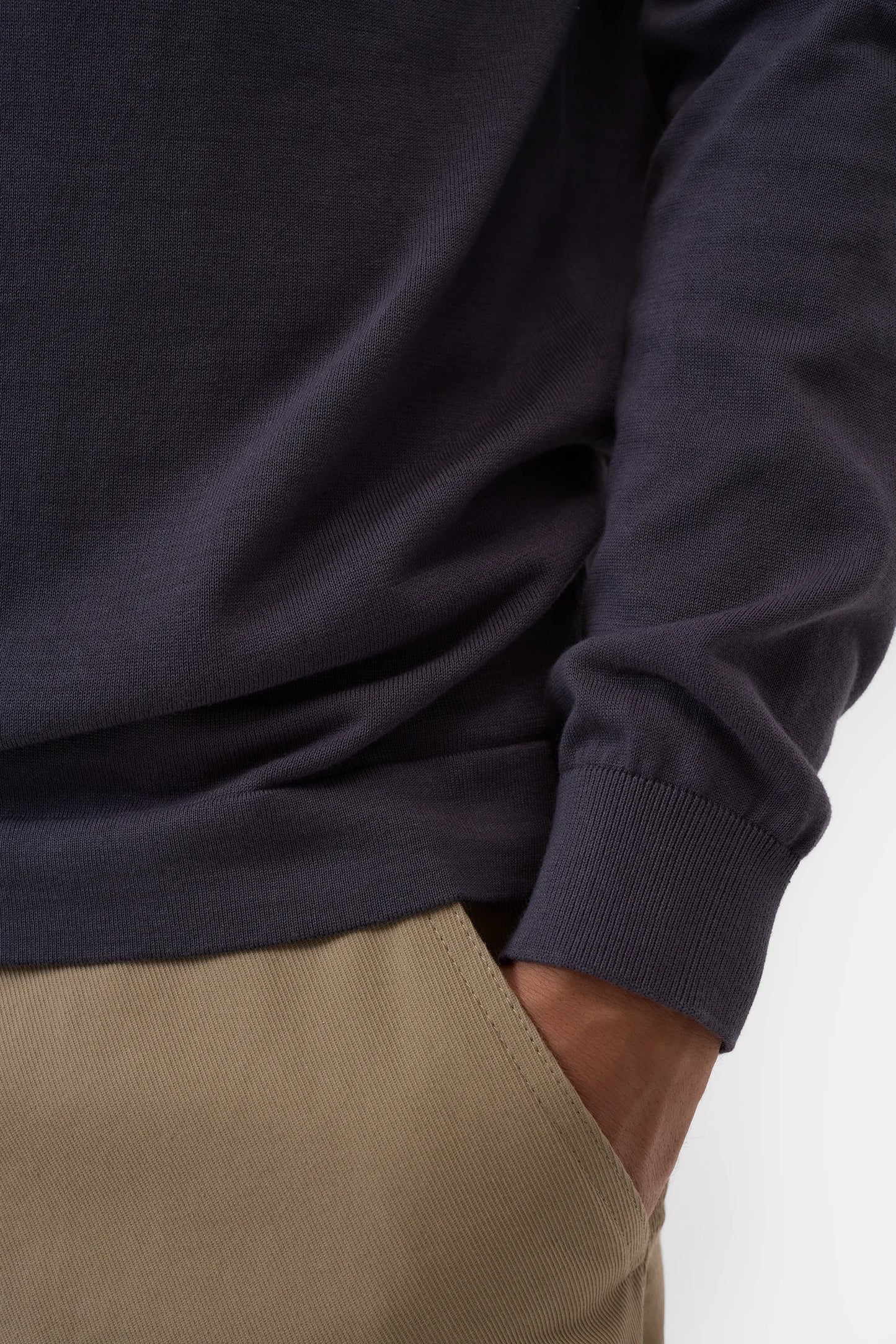 Cotton Jumper - Magma Black - DUNE + SALT
