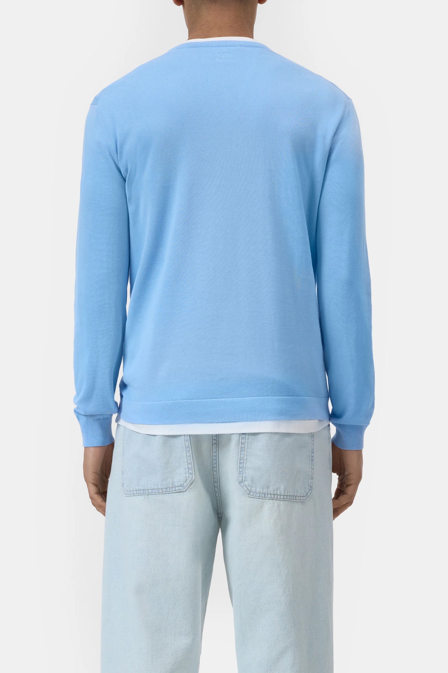 Cotton Jumper - Sky Blue - DUNE + SALT