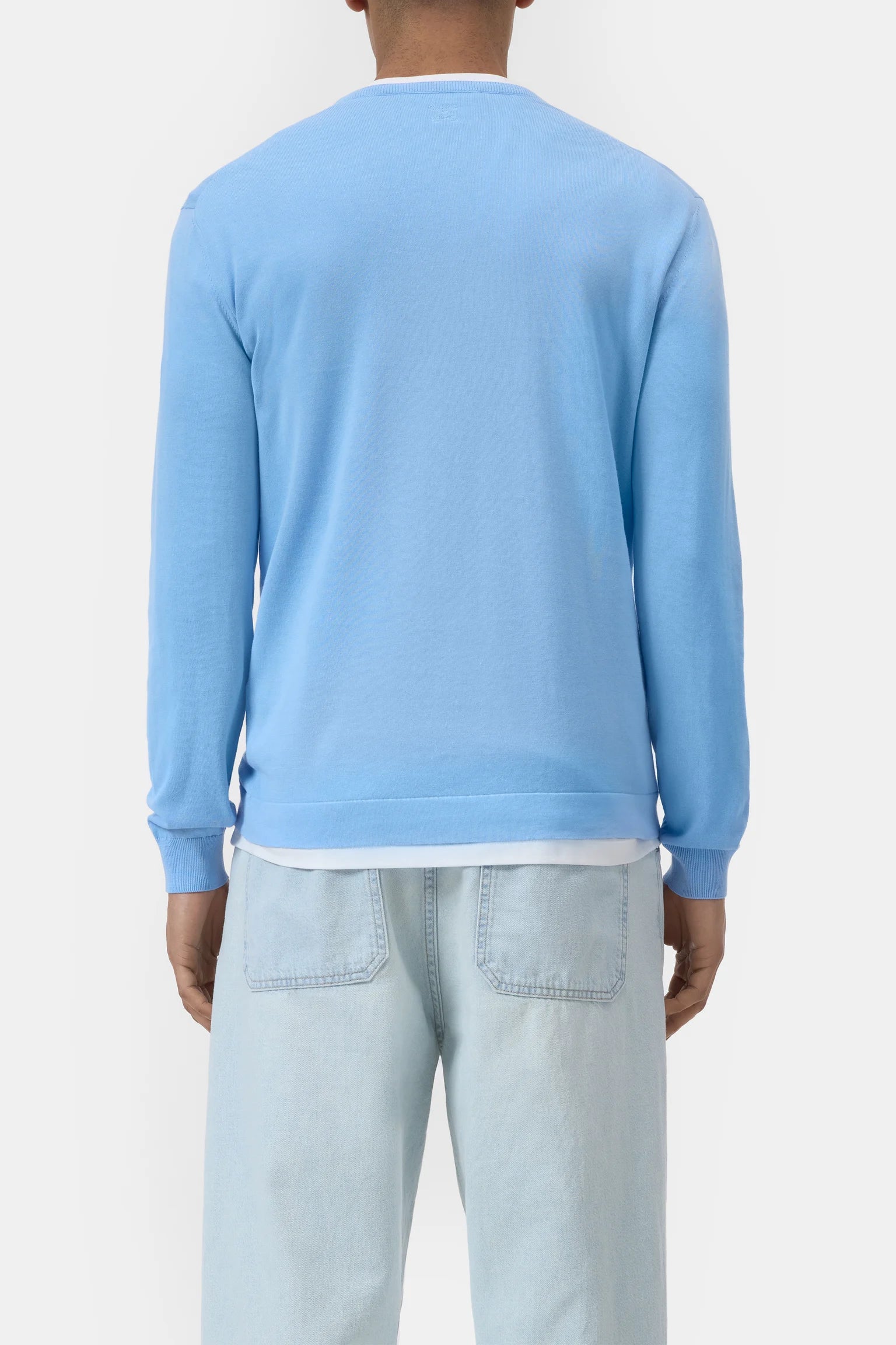 Cotton Jumper - Sky Blue - DUNE + SALT