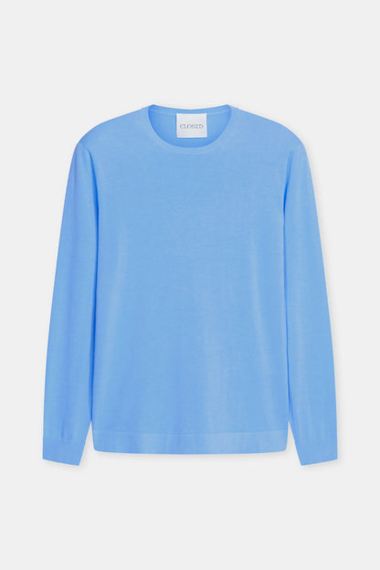 Cotton Jumper - Sky Blue - DUNE + SALT