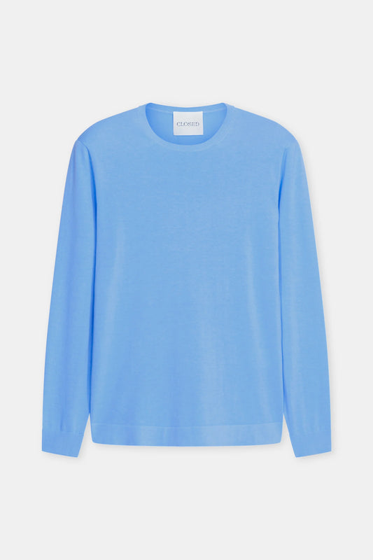 Cotton Jumper - Sky Blue - DUNE + SALT