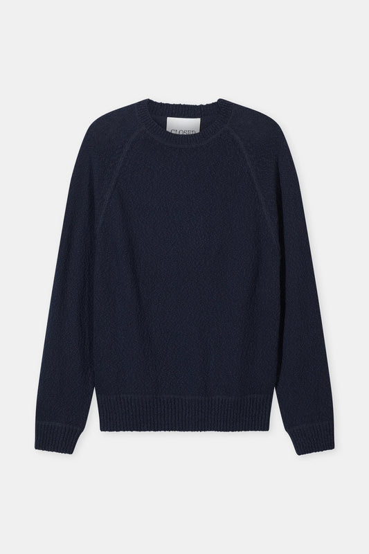 Cotton Jumper - Dark Night - DUNE + SALT