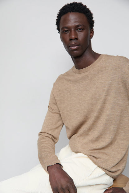 Wool Jumper - Cashew Cream - DUNE + SALT