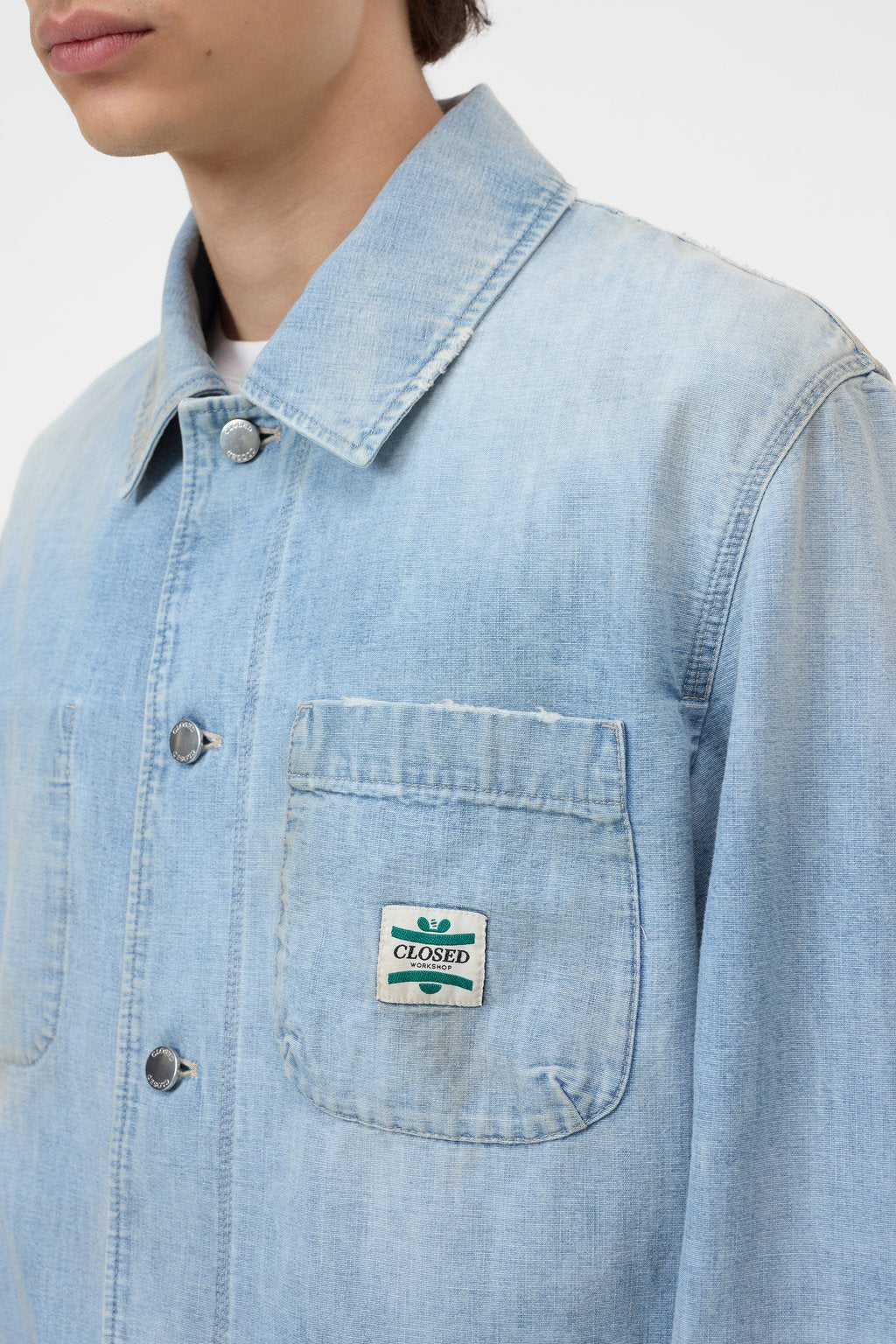 Worker Denim Jacket – Light Blue – 4