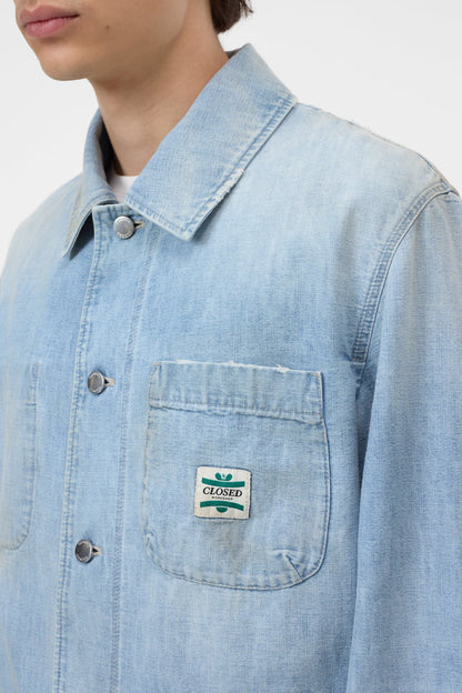 Worker Denim Jacket – Light Blue – 4