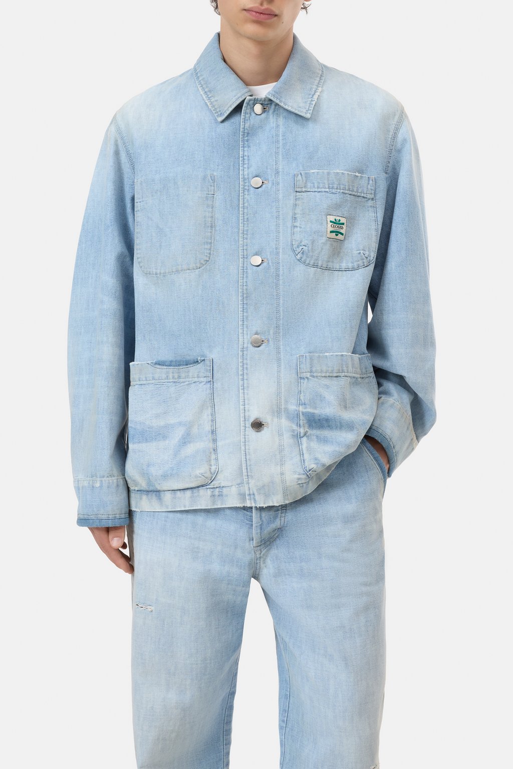 Worker Denim Jacket – Light Blue – 2