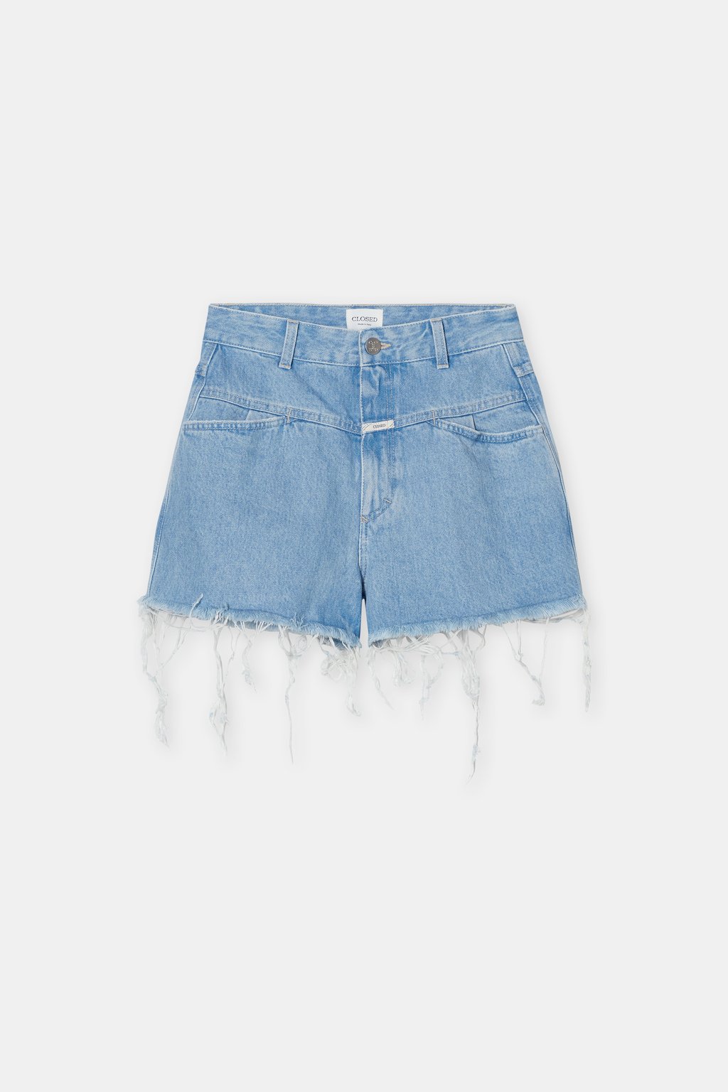 Jocy-X Denim Shorts - Light Blue - DUNE + SALT
