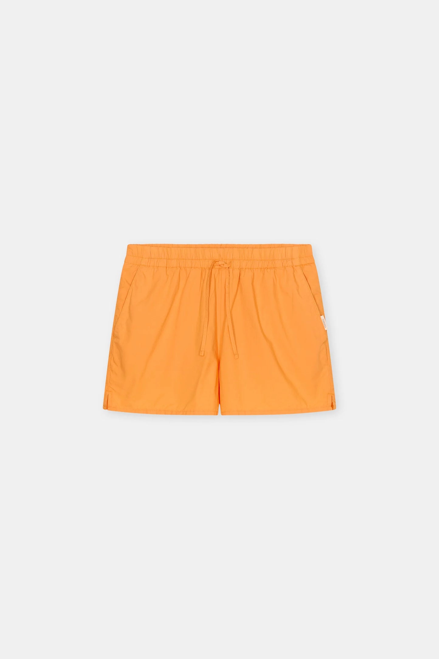 Closed Women's Elasticated Poplin Shorts – Spice Orange Sandy Brown