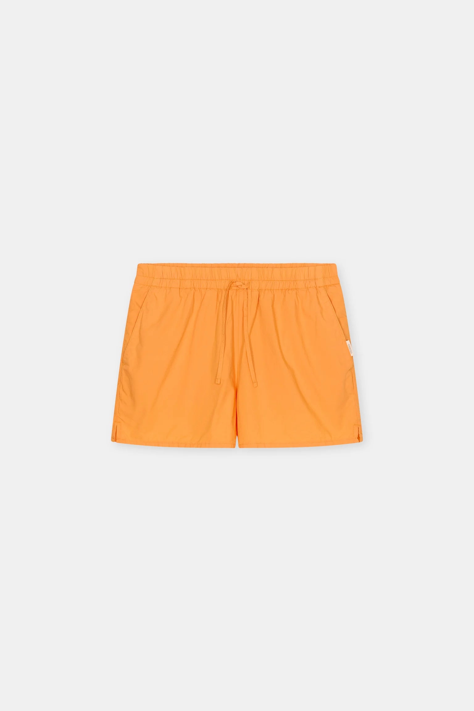 Closed Women's Elasticated Poplin Shorts – Spice Orange Sandy Brown
