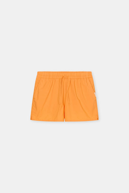 Closed Women's Elasticated Poplin Shorts – Spice Orange Sandy Brown