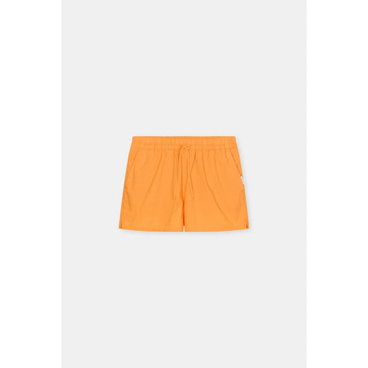 Closed Women's Elasticated Poplin Shorts – Spice Orange Sandy Brown