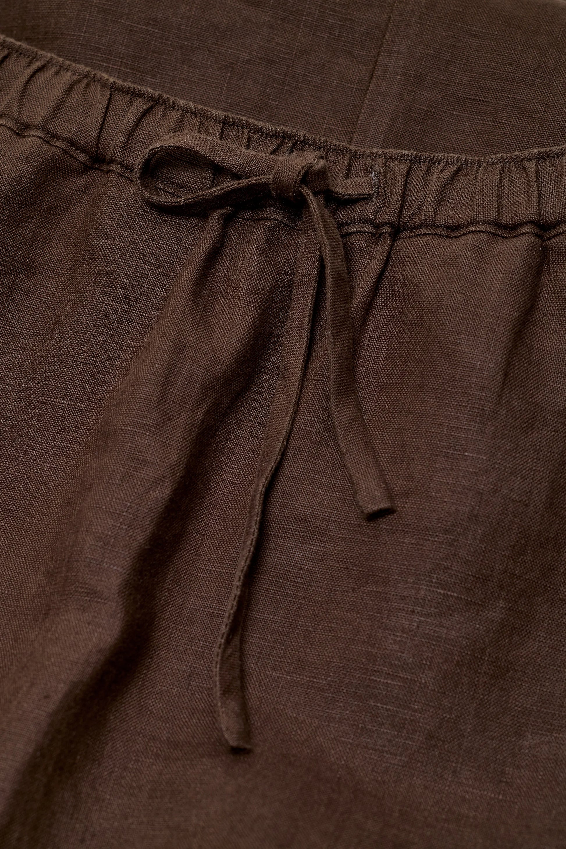 Closed Women's Linen Maxi Skirt – Maple Brown Dark Slate Gray