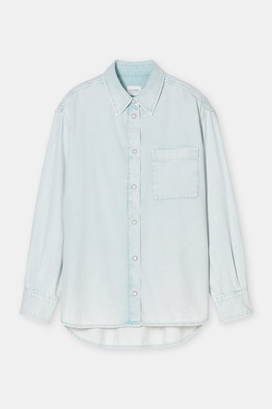Denim Shirt - Washed Out Blue - DUNE + SALT