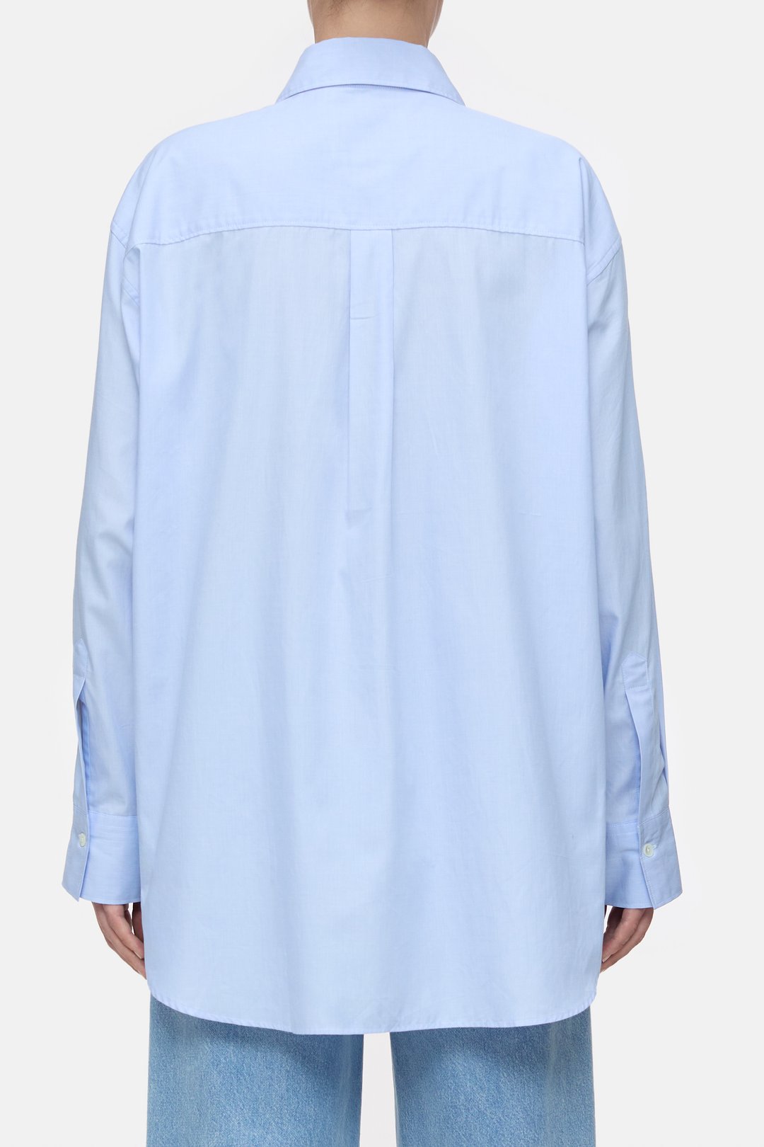 Cotton Shirt Blouse - Lazio Blue - DUNE + SALT