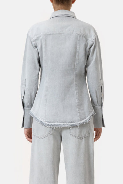 Denim Shirt - Light Grey - DUNE + SALT