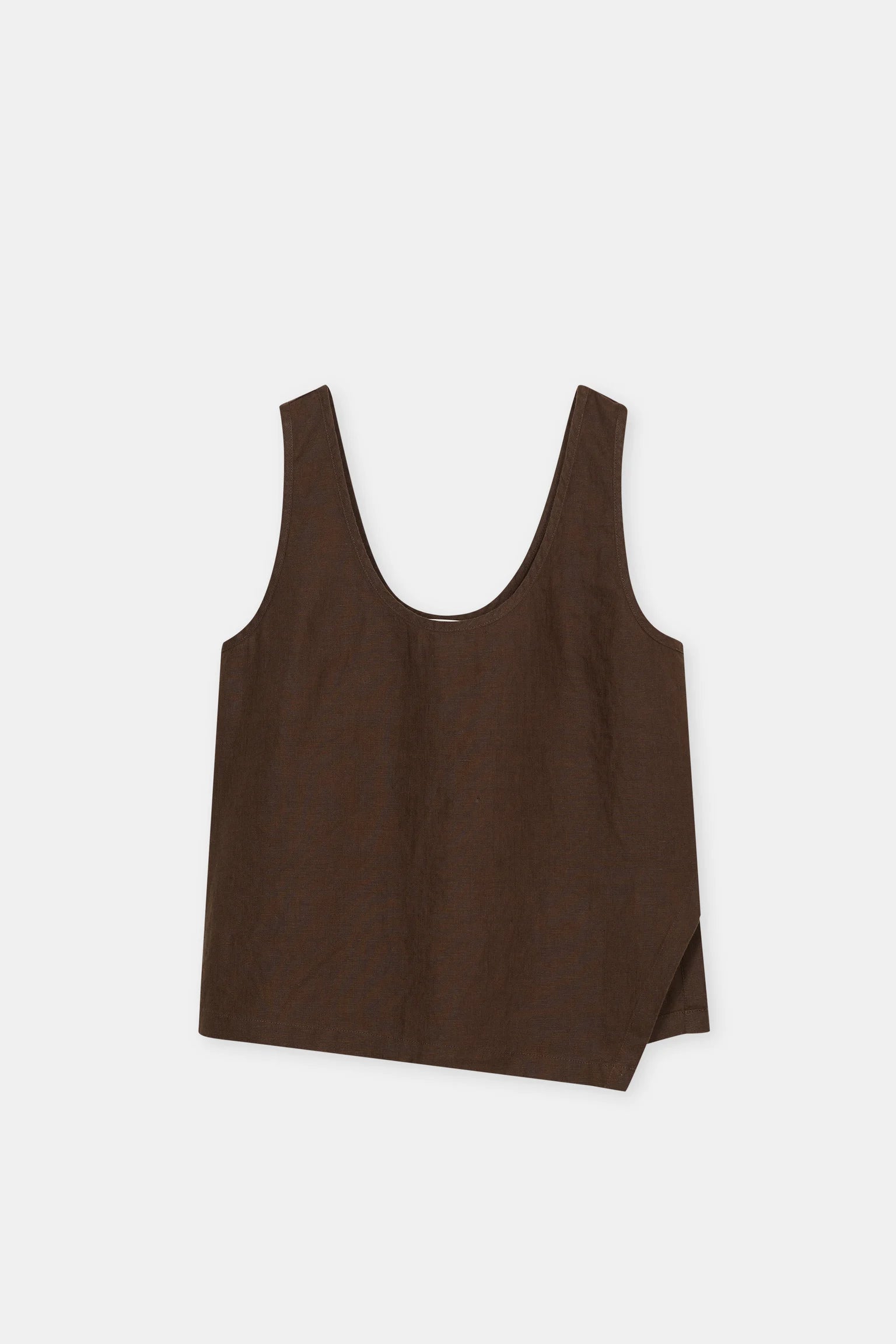 Closed Women's Tank Top – Maple Brown Dark Slate Gray