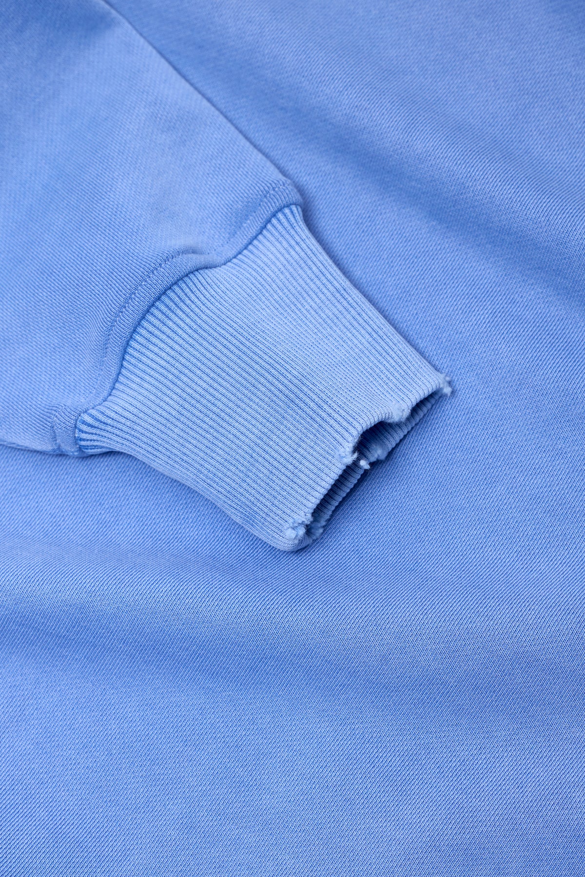 Closed Women's Organic Cotton Sweatshirt - Moonleaf Blue Cornflower Blue
