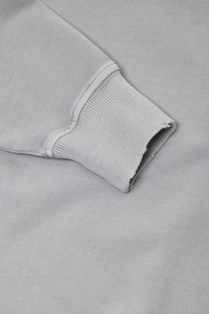 Closed Women's Organic Cotton Sweatshirt - Stoneleaf Green Dark Gray