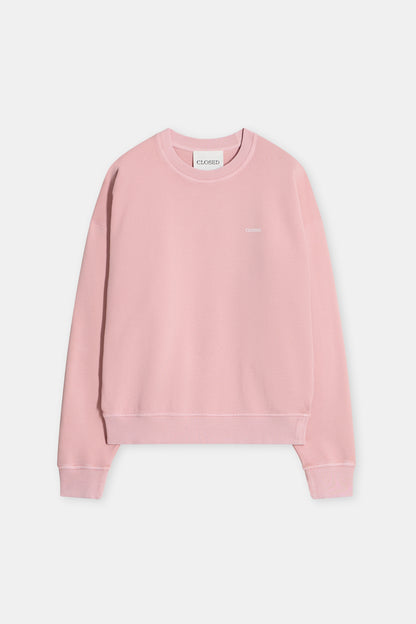 Closed Women's Organic Cotton Sweatshirt - Powder Pink Light Pink